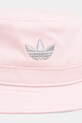 Αξεσουάρ Βαμβακερό καπέλο adidas Originals Adicolor KQ9513 ροζ