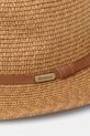 Akcesoria Barbour kapelusz z szerokim rondem damski Evelyn LHA0573 beżowy