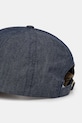 Akcesoria Barbour baseball cap damska bawełniana Mya LHA0615 granatowy