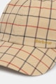 Barbour czapka bejsbolówka damska bawełniana Mackworth LHA0618 beżowy SS26