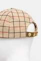 Akcesoria Barbour czapka bejsbolówka damska bawełniana Mackworth LHA0618 beżowy