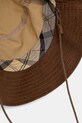 Barbour bucket hat damskie bawełniane Asker beżowy LHA0620