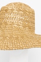 Akcesoria Twinset kapelusz słomkowy damski 261LM5BDD beżowy