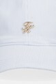 Tommy Hilfiger Baseball kapa ženska bombažna AW0AW18328 modra SS26