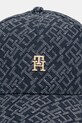 Tommy Hilfiger čiapka so šiltom dámska bavlnená AW0AW18331 tmavomodrá SS26