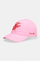 Tommy Hilfiger kapa sa šiltom pamučna ljetna roza AW0AW18338