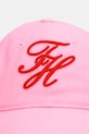 Tommy Hilfiger kapa sa šiltom pamučna ljetna AW0AW18338 roza SS26