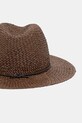 Luisa Spagnoli kapelusz damski Rame brązowy 543294