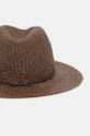 Luisa Spagnoli kapelusz damski Rame brązowy 543294