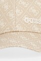 Guess czapka z daszkiem CLIO V6GZ04.K3283 beżowy SS26
