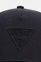 Guess czapka z daszkiem bawełniana V6GZ07.W2122 czarny SS26