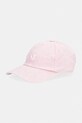 Levi's czapka z daszkiem bawełniana LS MONOGRAM W bawełna różowy 004BY