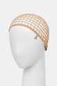 Akcesoria Patrizia Pepe czapka damska bawełniana 2F0130.K338 beżowy