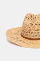 Patrizia Pepe kapelusz słomkowy damski pleciony 2F0131.V050 beżowy SS26