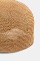 Akcesoria Patrizia Pepe czapka z daszkiem damska 2F0142.V014 beżowy