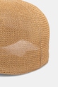 Akcesoria Patrizia Pepe czapka z daszkiem damska 2F0142.V014 beżowy
