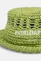 Patrizia Pepe kapelusz słomkowy damski 2F0143.V014 zielony SS26