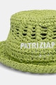 Patrizia Pepe kapelusz słomkowy damski 2F0143.V014 zielony SS26