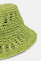 Akcesoria Patrizia Pepe kapelusz słomkowy damski 2F0143.V014 zielony