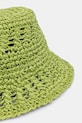 Akcesoria Patrizia Pepe kapelusz słomkowy damski 2F0143.V014 zielony