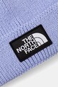Akcesoria The North Face czapka TNF Logo Box NF0A8CHEG741 niebieski