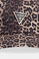 Guess καπέλο με γείσο γυναικείο βαμβακερό AW5501.COT01 καφέ SS26