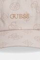 Guess czapka z daszkiem damska AW5502.POL01 beżowy SS26