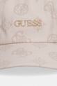Guess czapka z daszkiem damska AW5502.POL01 beżowy SS26