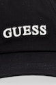 Guess Καπέλο με γείσο γυναικείο βαμβάκι GABARDINE AW5512.COT01 μαύρο SS26