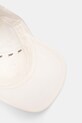 Tommy Jeans czapka z daszkiem damska bawełniana biały AW0AW18358