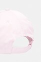 Doplňky Tommy Jeans Kšiltovka dámská bavlněná AW0AW18358 růžová