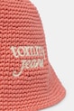Akcesoria Tommy Jeans kapelusz bucket damski pleciony AW0AW18359 różowy