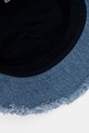 Tommy Jeans kapelusz bucket damski jeansowy niebieski AW0AW18363