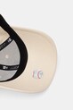 New Era czapka z daszkiem bawełniana METALLIC LOGO 9FORTY® beżowy 60771737