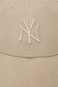 New Era czapka z daszkiem PU 9FORTY® 60771752 beżowy SS26