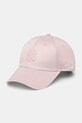 New Era czapka z daszkiem SATIN 9FORTY® aplikacja różowy 60771882