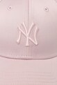 New Era czapka z daszkiem SATIN 9FORTY® różowy 60771882