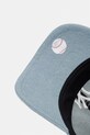 New Era czapka z daszkiem bawełniana DENIM STITCH 9TWENTY® niebieski 60771756