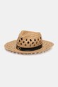 Lola Casademunt kapelusz pozostałe beżowy LS2607021