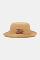 Karl Lagerfeld kapelusz słomkowy damski K/AUTOGRAPH beżowy B2W33025