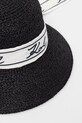 Akcesoria Karl Lagerfeld kapelusz damski K/SIGNATURE B2W46079 czarny