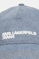 Καπέλο Karl Lagerfeld Jeans B2W33002 μπλε SS26