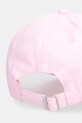 Akcesoria Juicy Couture czapka z daszkiem damska bawełniana CREST CAP JCAWH126708 różowy