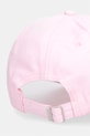 Akcesoria Juicy Couture czapka z daszkiem damska bawełniana CREST CAP JCAWH126708 różowy