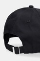 Akcesoria Juicy Couture czapka z daszkiem damska bawełniana CREST CAP JCAWH126708 czarny