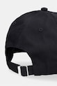 Akcesoria Juicy Couture czapka z daszkiem damska bawełniana CREST CAP JCAWH126708 czarny