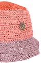 Аксесоари Kurt Geiger London капела дамска Kurt Raffia Bucket Hat 5632157449 оранжев