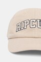 Rip Curl czapka z daszkiem damska bawełniana CAMPUS CAP 077WHE beżowy SS26