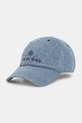 Anine Bing Jeremy Baseball Cap czapka bejsbolowa jeansowa damska niebieski A.12.11407