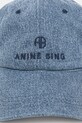 Anine Bing Jeremy Baseball Cap czapka bejsbolowa jeansowa damska A.12.11407 niebieski SS26